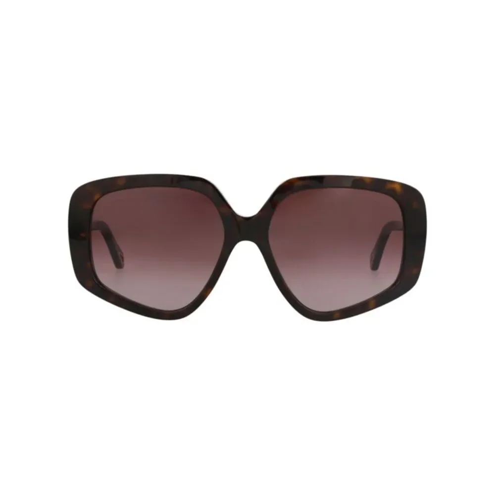 Chloé Square-Frame Recycled Acetate Sunglasses Multi Womens